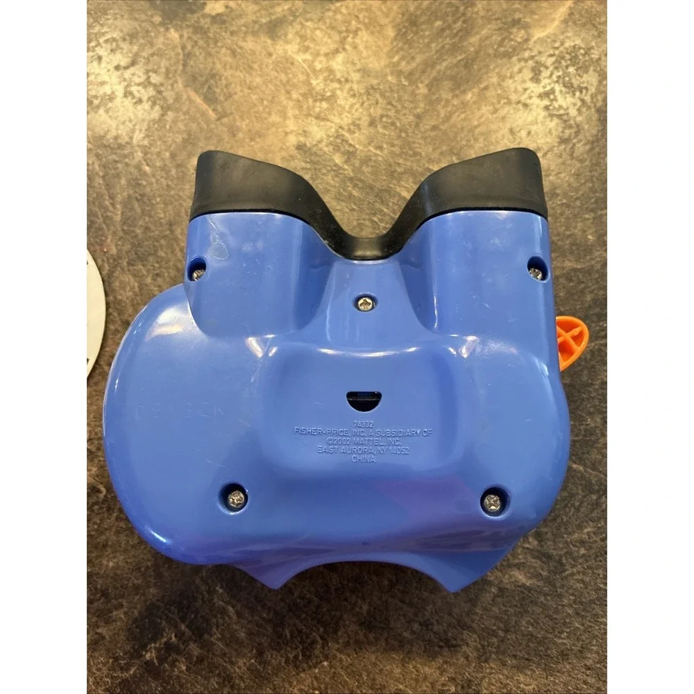 Fisher-Price View-Master Viewer 2002 Blue & Orange Model 74332 VTG With Slide